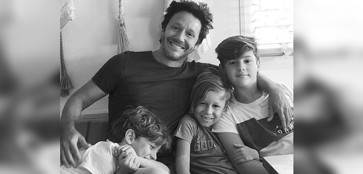 Benja Vicuña celebró con tierna foto cumpleaños de su hijo Beltrán: Bautista Vicuña le dedicó texto