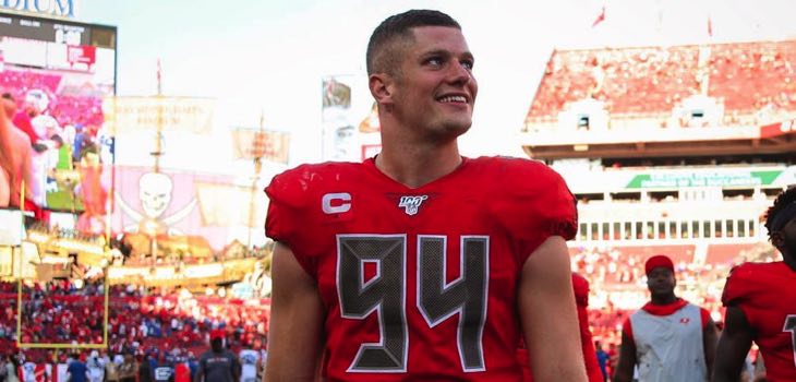 Carl Nassib se convierte en el primer jugador activo de la NFL en declararse homosexual