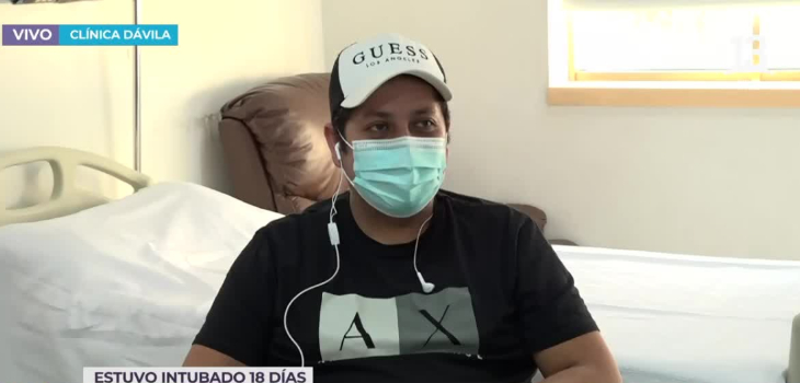 ExMasterChef Giovanni Cárdenas fue dado de alta tras estar internado por COVID: llamó a vacunarse