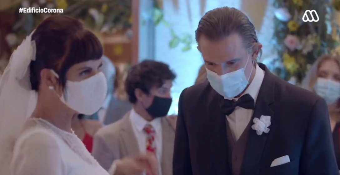 ¿Se arrepintió? Escena de la boda de Ágata y Sergio en 