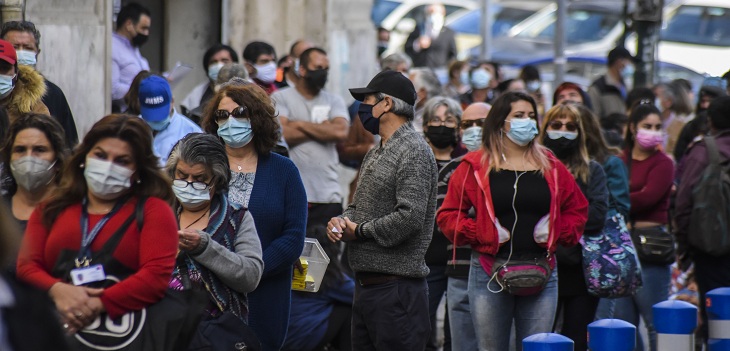 Minsal reportó 2.148 casos nuevos de COVID-19: positividad a nivel nacional supera el 7%