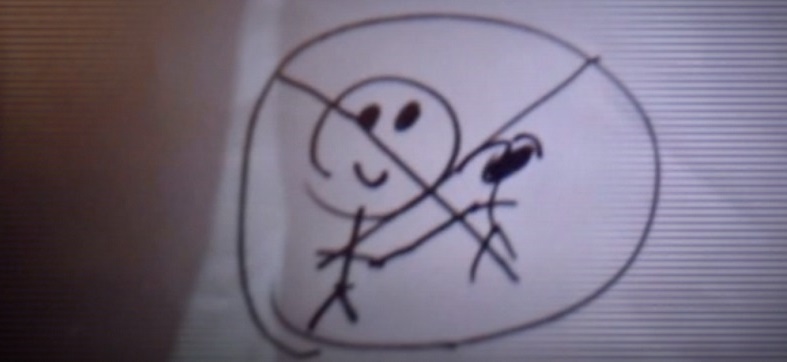 Madre mostró en Mucho Gusto crudo dibujo que la ayudó a descubrir que sus hijos eran maltratados