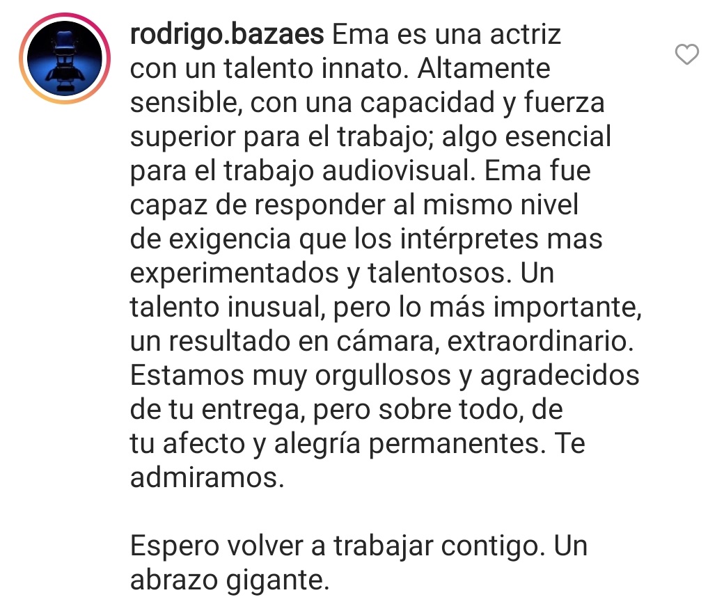 Rodrigo Basáez director Isabel