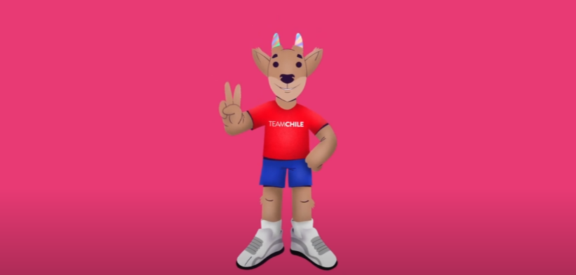 Team Chile presentó a su mascota oficial para difundir valores del Olimpismo