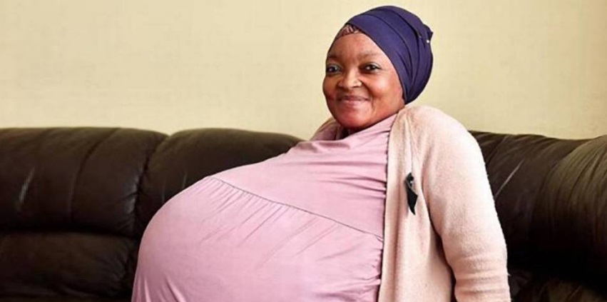 Una gran mentira: mujer que habría tenido 10 bebés en Sudáfrica nunca estuvo embarazada