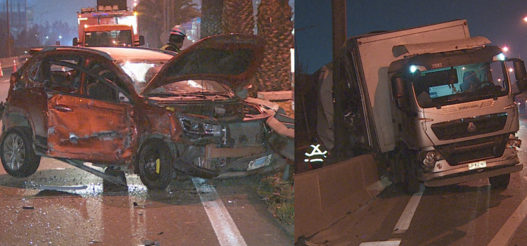 Chofer de camión colisionó a asaltantes para frustrar encerrona: recibió disparo en el cráneo