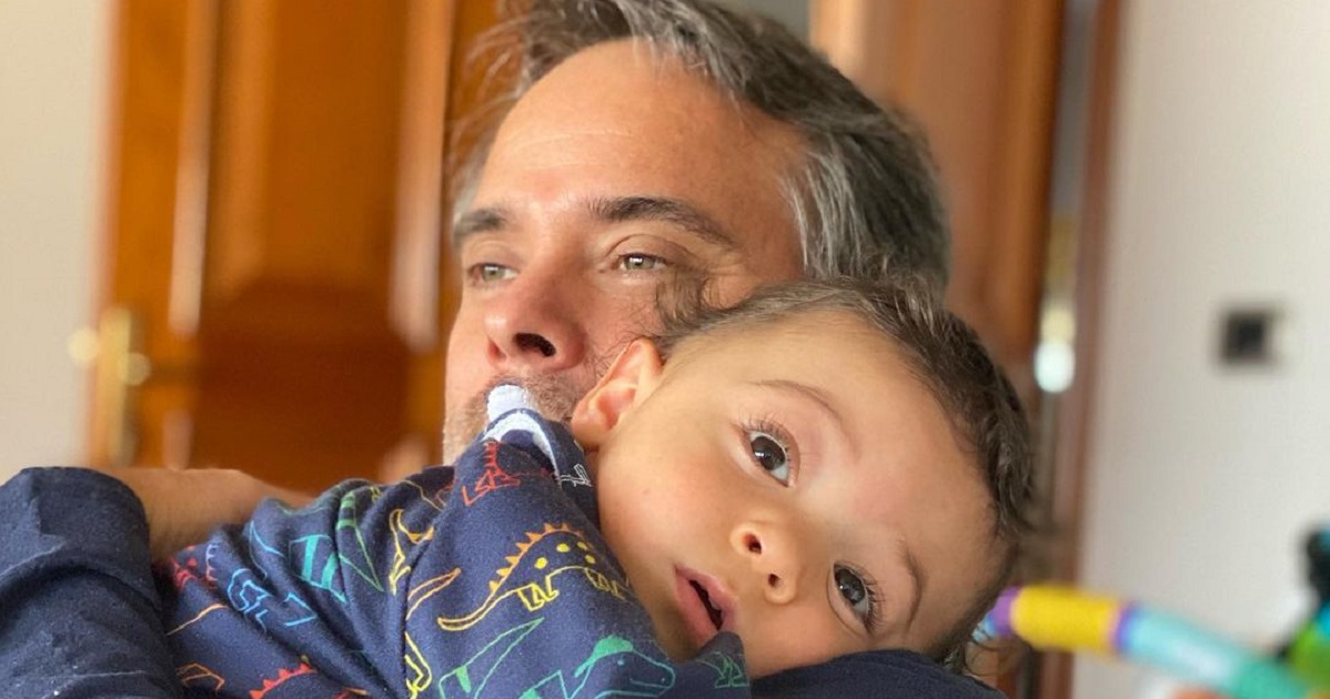 Fernando González mostró lo grande que está su pequeño hijo Félix: 