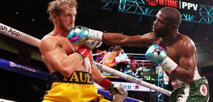 Los divertidos memes que dejó el insólito combate entre Floyd Mayweather y el youtuber Logan Paul