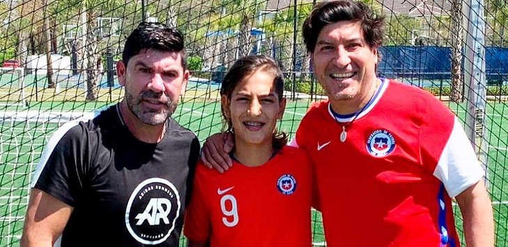 Iván Zamorano compartió intenso entrenamiento de fútbol de su hijo: mostró su gran talento