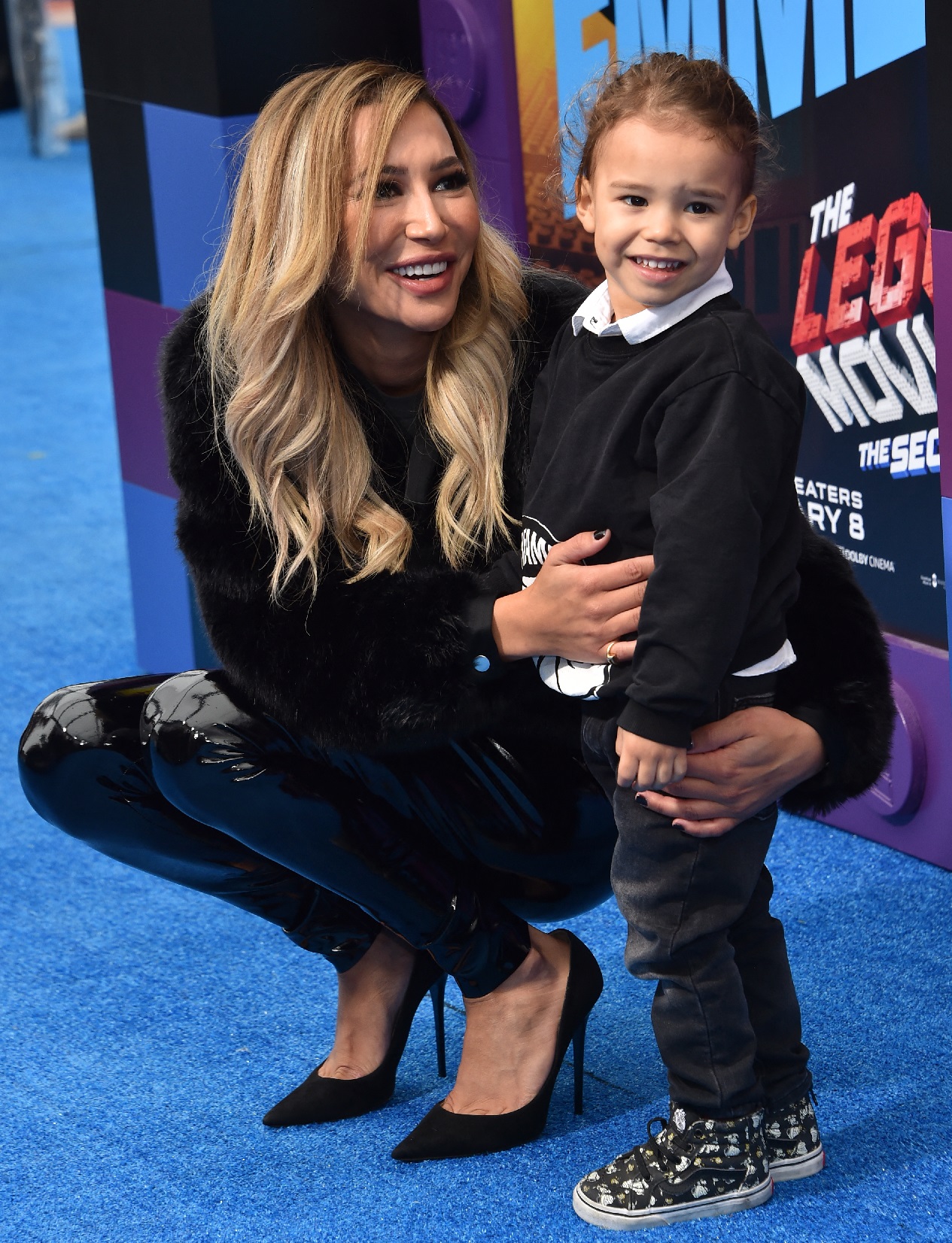 Naya Rivera y su hijo