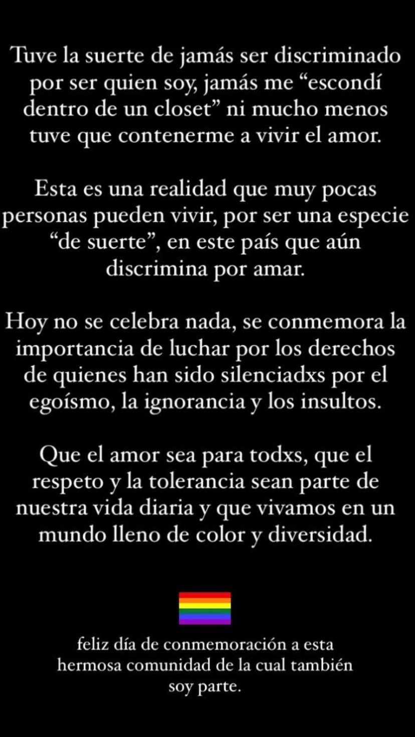 Hija de Vivi Kreutzberger por Día del Orgullo LGBTIQ+