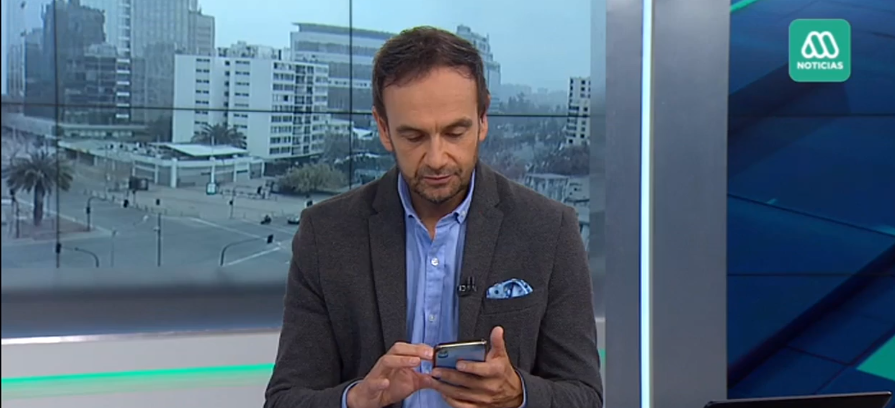 Rodrigo Sepúlveda leyó en vivo potente texto de esposa de hombre que falleció en el Costanera Center