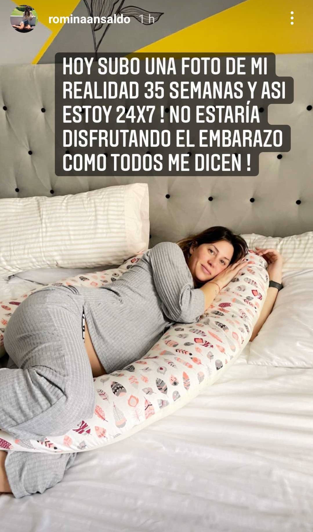 Romina Ansaldo embarazo