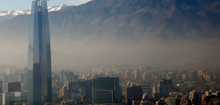 Intendencia decreta preemergencia ambiental por tercer día consecutivo en la región Metropolitana