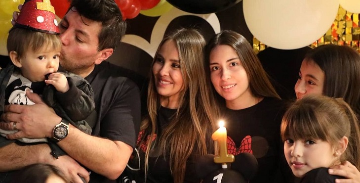 Paloma Aliaga celebró a lo grande el primer cumpleaños de su hijo con Cristóbal Valenzuela