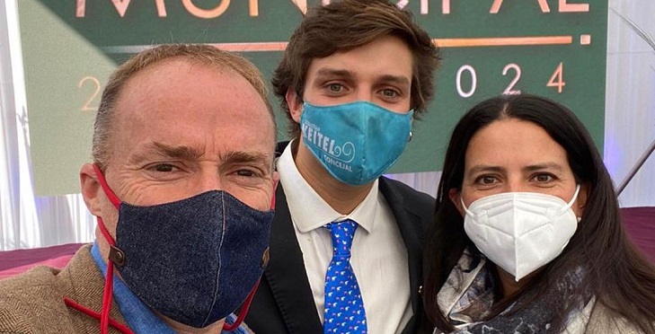 Siguió los pasos de su padre: hijo de Sebastián Keitel asumió como nuevo concejal en Colina