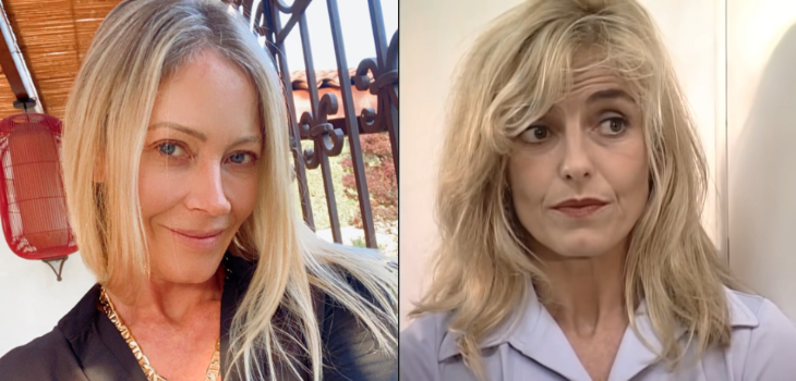 Marcela Vacarezza compartió antigua postal junto a su hermana actriz: seguidores la recordaron