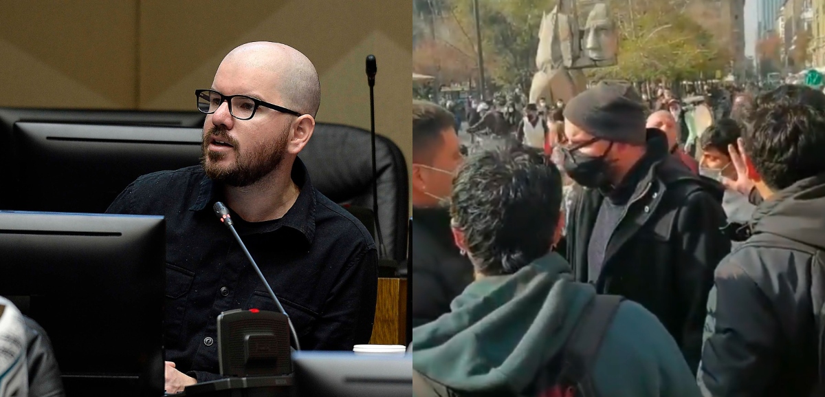 Giorgio Jackson habló de la funa que sufrió en Plaza de Armas donde lo calificaron de 