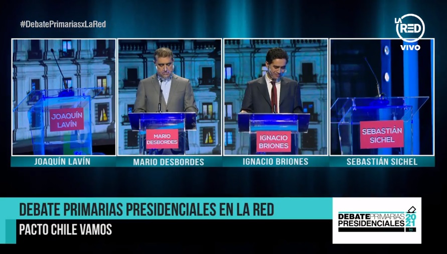 La criticada excusa de Sebastián Sichel y Joaquín Lavín para no asistir al debate de La Red