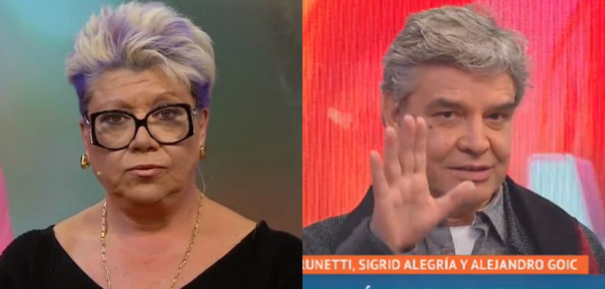 Maldonado por episodio con Goic en Mucho Gusto: 