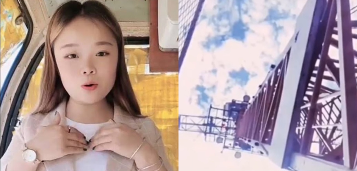 Influencer de 23 años murió mientas grababa video para TikTok: cayó de una grúa de 50 metros