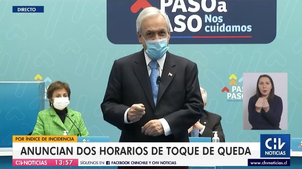 Sebastián Piñera anuncios