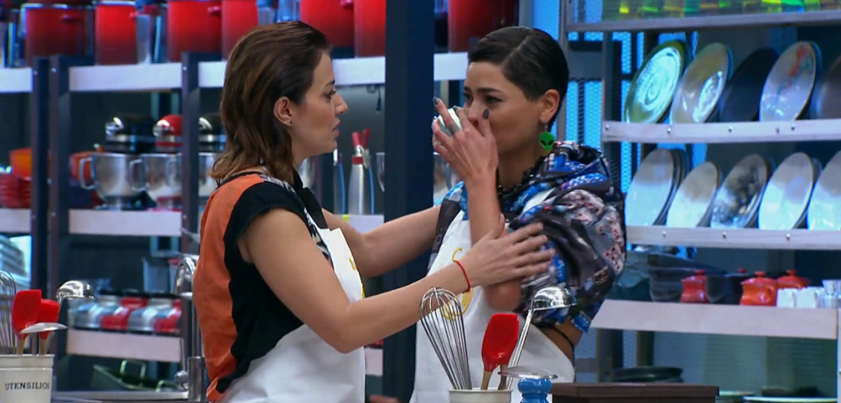 Camila Recabarren se quebró en MasterChef por cocinar trompas de cerdo: 