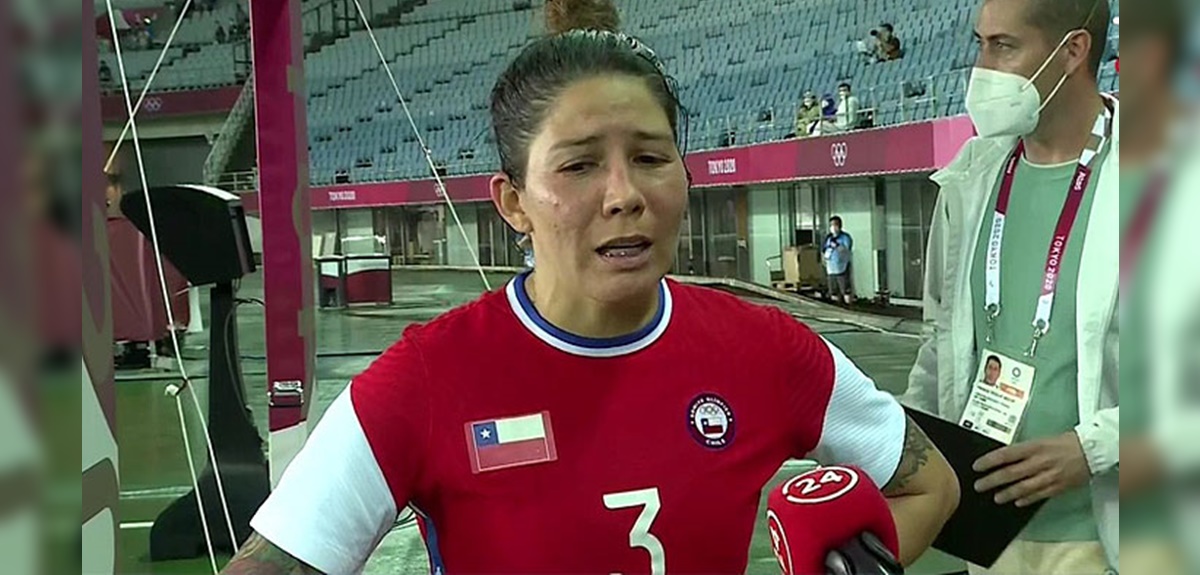 Carla Guerrero se emociona tras eliminación de Chile en Tokio 2020: “Disculpas a la gente”