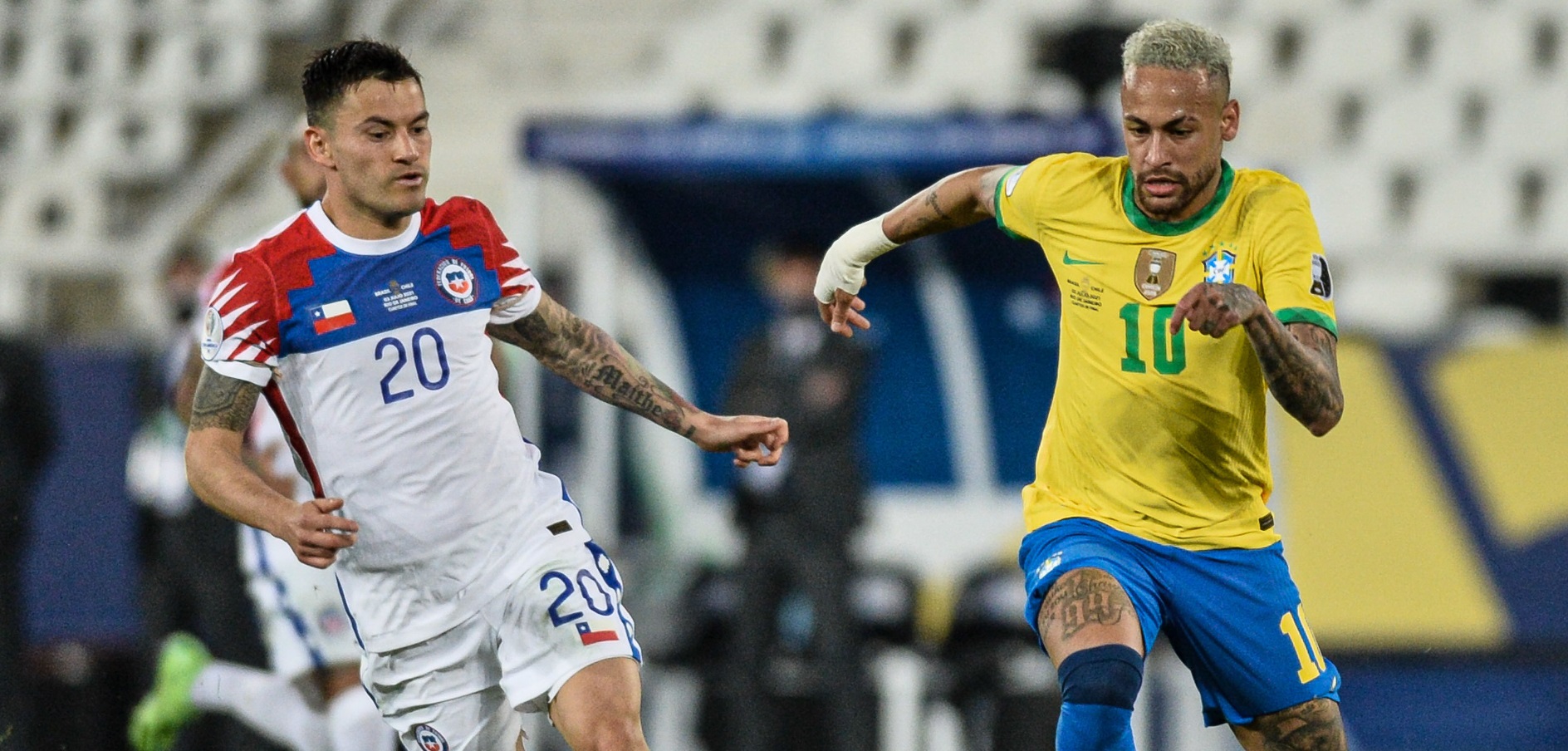 Copa América: La 'Roja' de Lasarte se despide en cuartos de final con derrota ante Brasil
