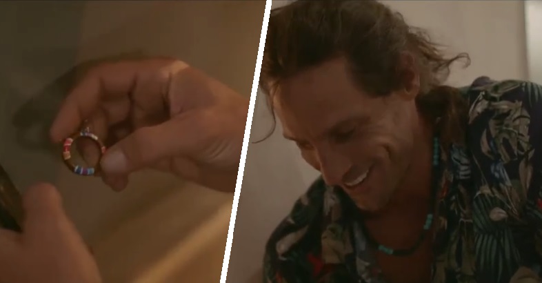 Emiliano encontró un aro