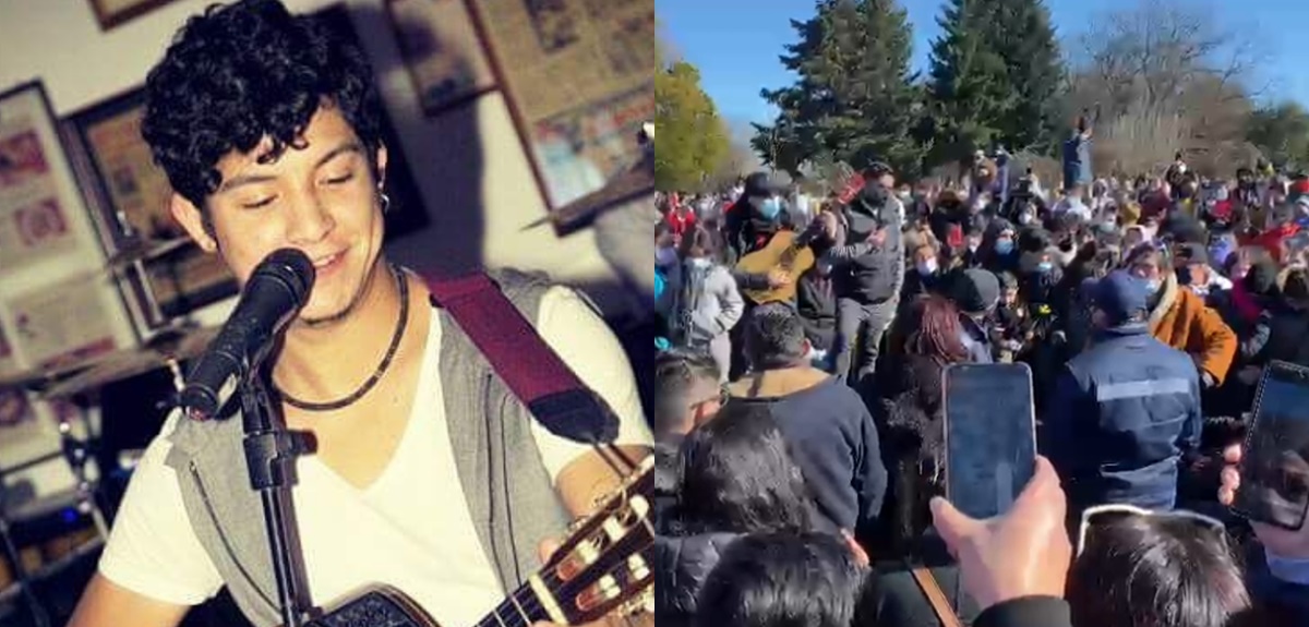 Cientos de personas homenajean al 'Gitano': las emotivas imágenes del funeral de Claudio Valdés