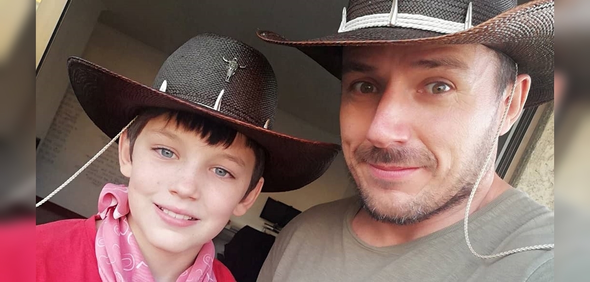 Gonzalo Egas mostró resultado de conmovedor gesto que tuvo con su hijo Noah: 