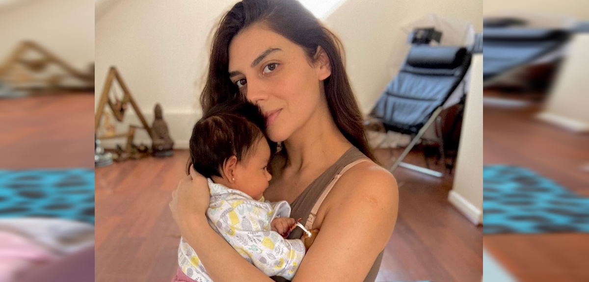 Kathy Contreras a dos meses del nacimiento de su hija: 