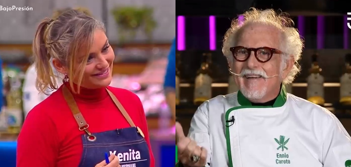 Ennio perdió la paciencia con numerología de Kenita Larraín en El Discípulo del Chef: 