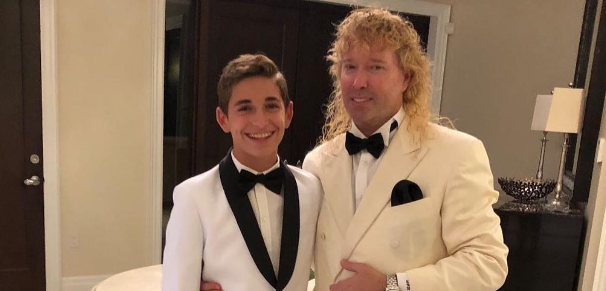 Todo un adolescente e 'igualito' a su hermana Tati: así de grande está el hijo de Leonardo Farkas