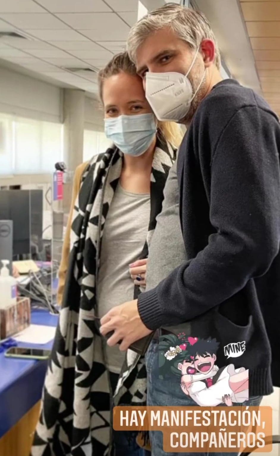 Manuel de Tezanos y Camila Muñoz