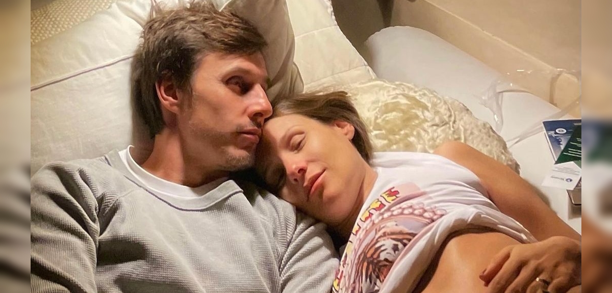 Pampita y Roberto García Moritán tras convertirse en padres de su pequeña: 