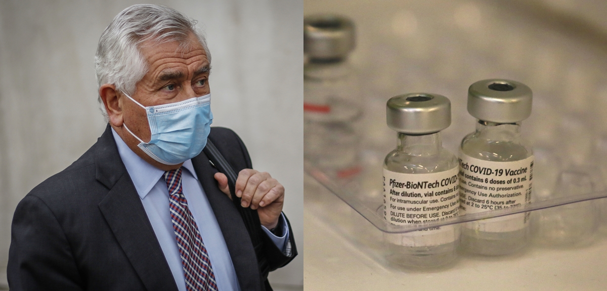 Ministro Paris explicó falta de stock de vacunas Pfizer y anunció arribo de más de 1 millón de dosis