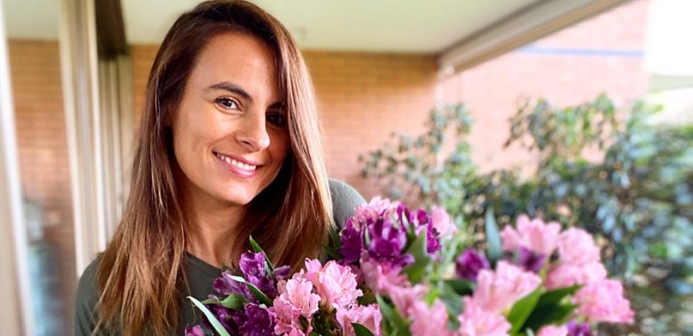 Pía Guzmán está en la recta final de su tercer embarazo: 