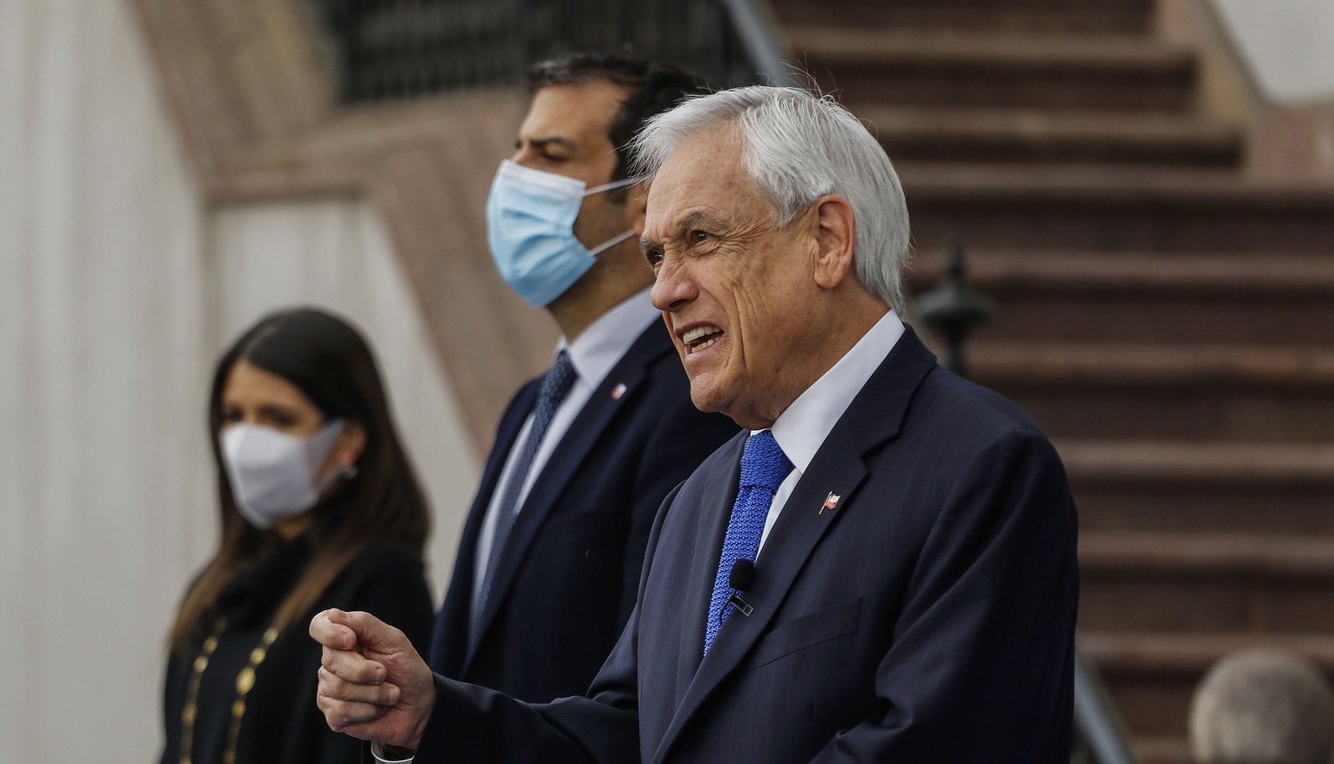 Piñera presenta proyecto de ley contra amenazas, coacción y hostigamiento