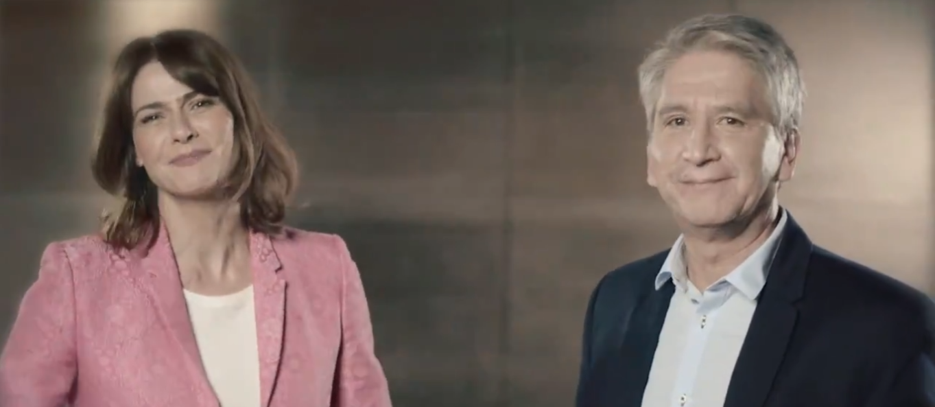 Canal 13 estrena el primer spot del nuevo programa que unirá a Tonka Tomicic con Emilio Sutherland