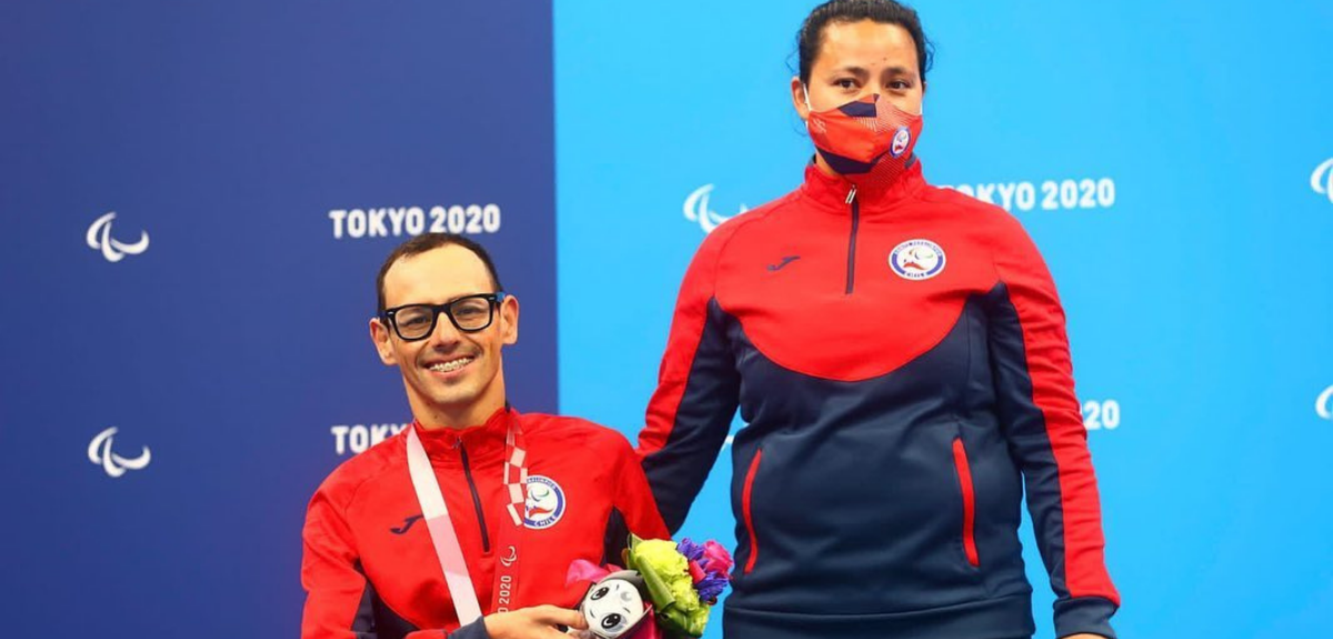 Alberto Abarza la sigue rompiendo en Tokio 2020: ahora ganó la plata en los 200 metros libres