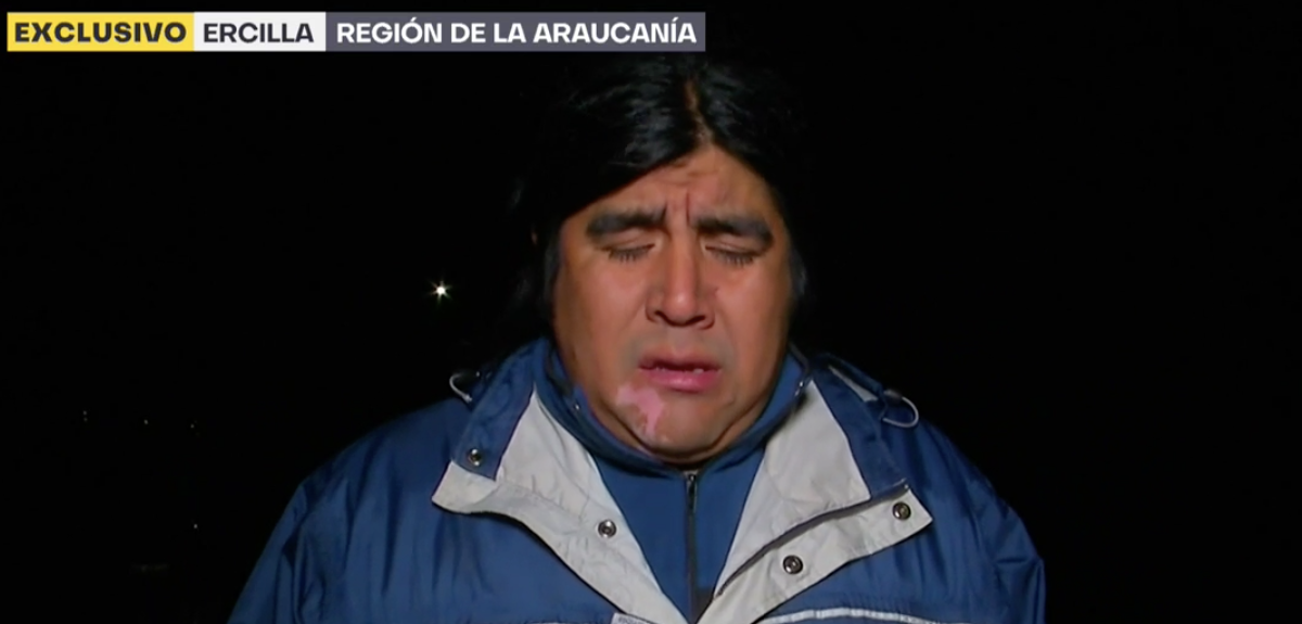 Hombre confiesa en TV haber matado a comunero mapuche y se entrega a PDI: 