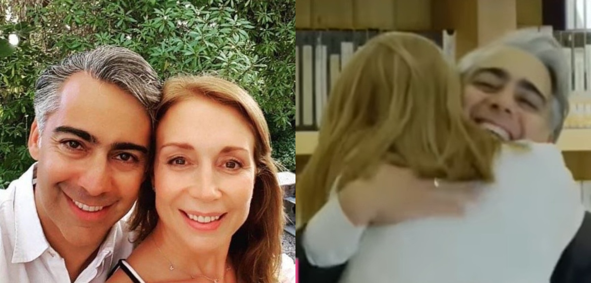 Karen Doggenweiler irrumpió en transmisión de ME-O con emocionante abrazo: 