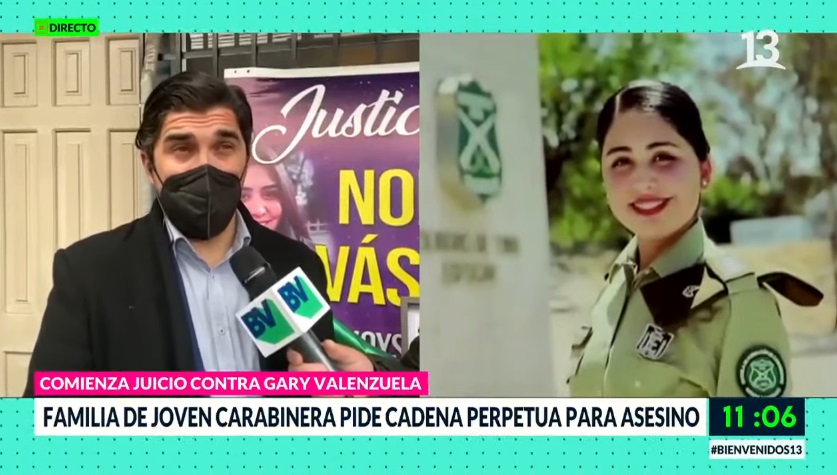 Abogado querellante caso Norma Vásquez