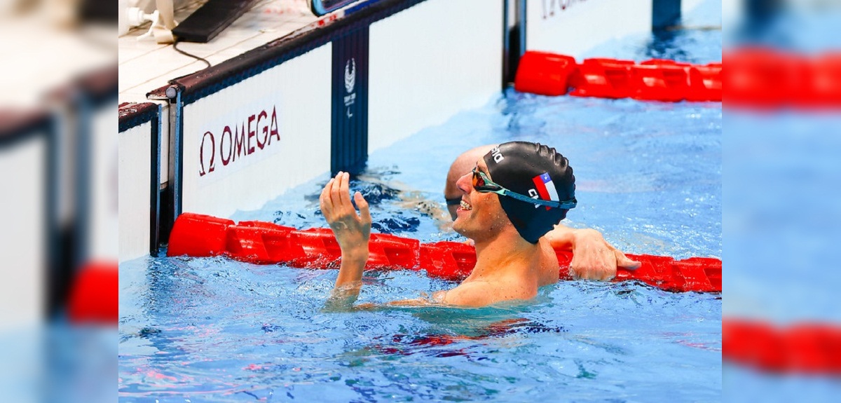 Juegos Paralímpicos: Alberto Abarza ganó su serie y clasificó a la final de los 100 metros espalda