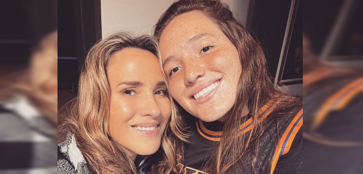 Angélica Castro publicó tierna postal del recuerdo junto a su hija Laura: 
