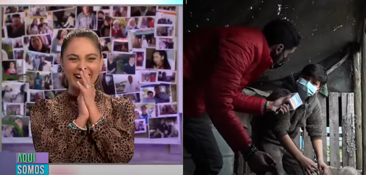 Matías Vera sufrió asqueroso chascarro durante despacho de 'Aquí Somos Todos': 