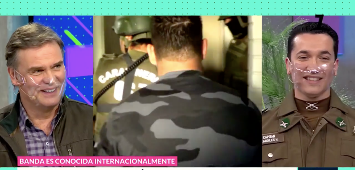 El sorpresivo reencuentro en vivo entre periodista que conduce 