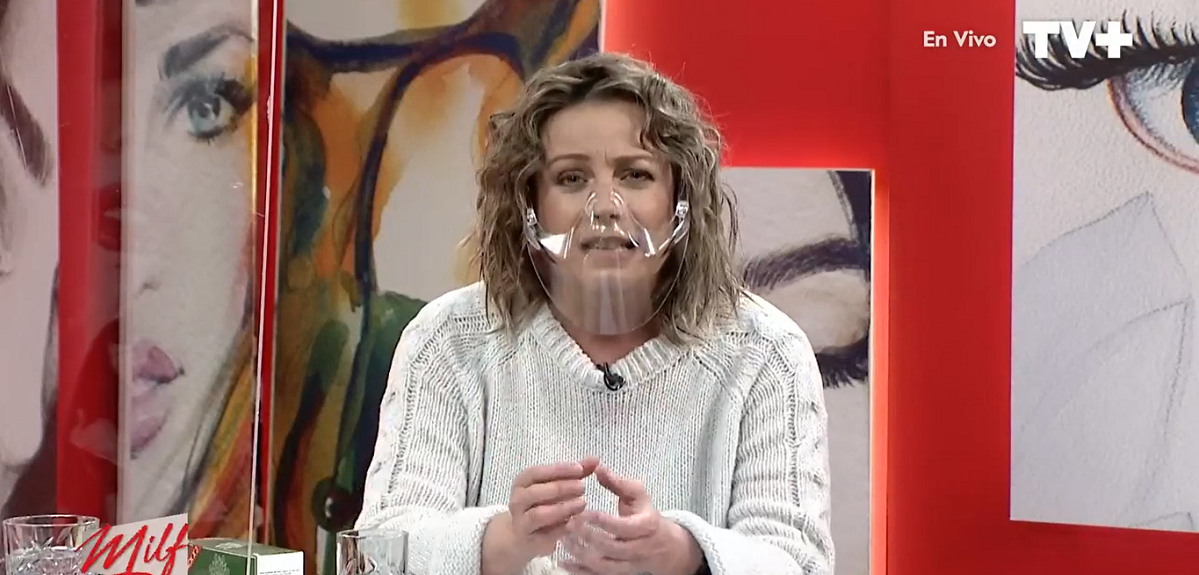 Claudia Conserva dio potente editorial en Milf y dedicó programa a mujeres de Afganistán